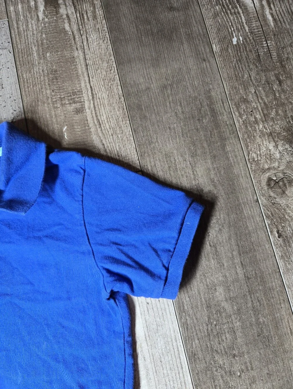 Gymboree Royal Blue Boys Polo with Fish Applique Size 6